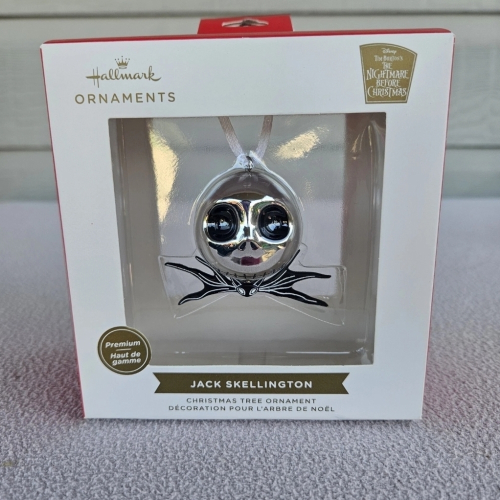 Hallmark Nightmare Before Christmas Jack Skellington Premium Ornament